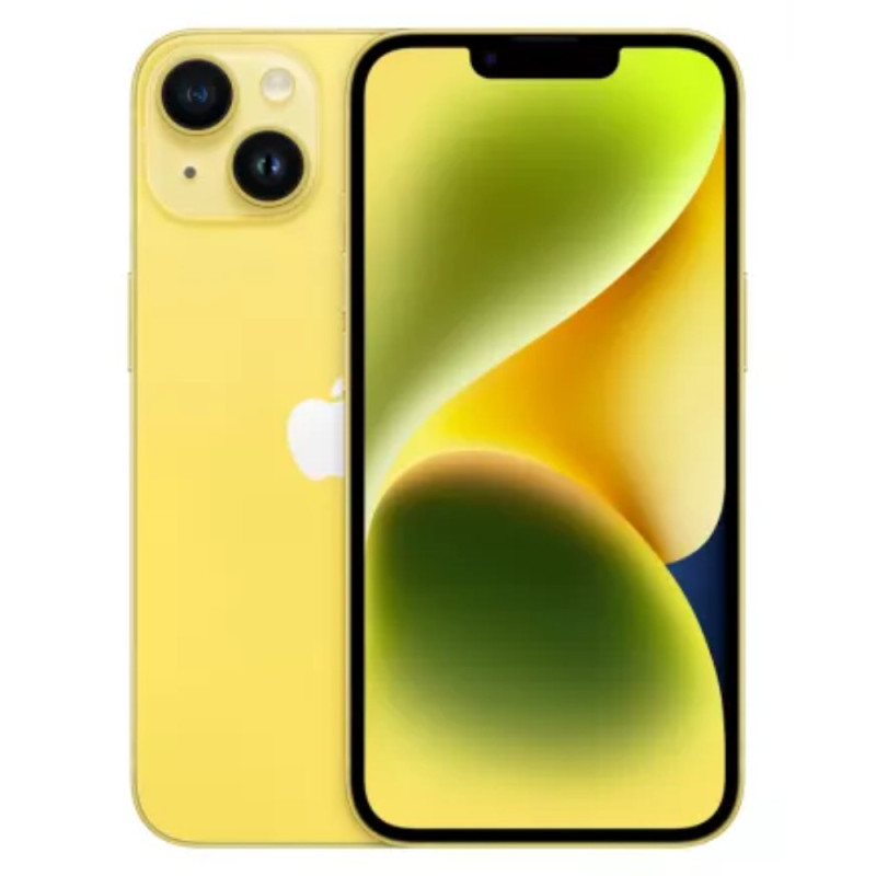 iPhone 14 128 Go Jaune - Grade AB (TVA Sur Marge)* — Reconditionné Garanti 12 mois · Smarty Paris